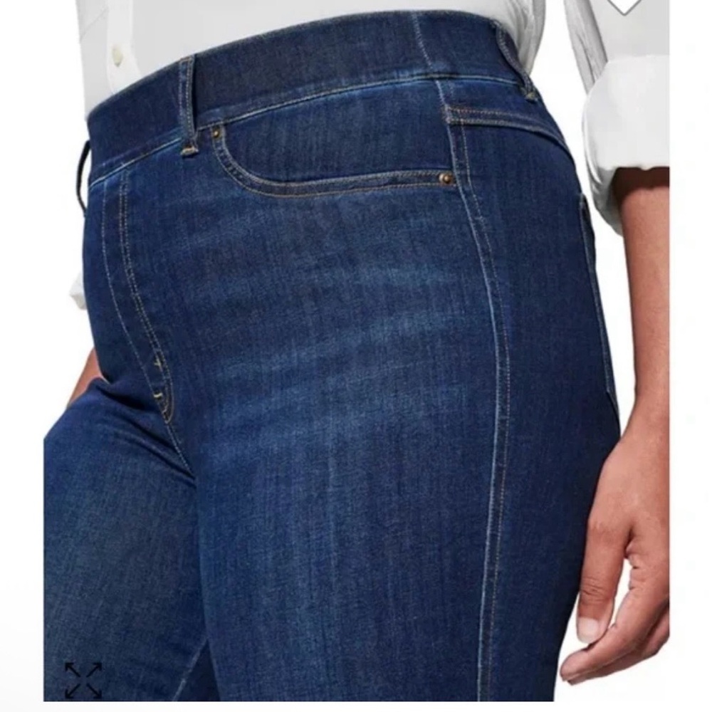 SPANX High Rise Flare Leg Jeans - Picture 2 of 8